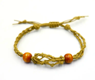 Gemstone Bracelet Cord - Sand