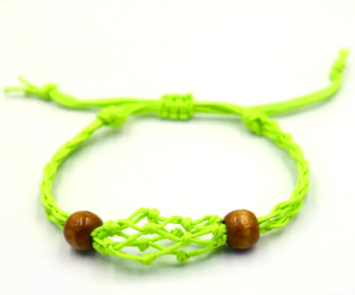 Gemstone Bracelet Cord - Green