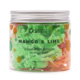 Mango & Lime Whipped Soap 120g