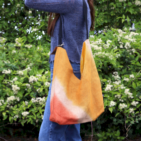 Soft Blend Shoulder Tote -Tumeric