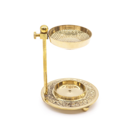 Brass Resin Incense Warmer - Adjustable