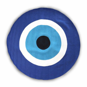 Cotton Rope Evil Eye Rug