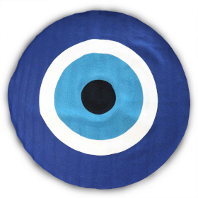 Cotton Rope Evil Eye Rug