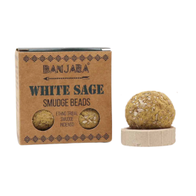 Banjara Smudge Beads - White Sage