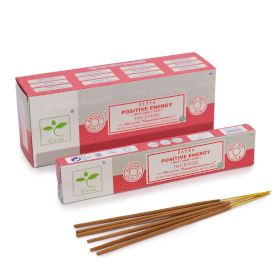 Satya Incense 15gm - Positive Energy (White Sage & Oudh)