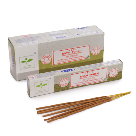 Satya Incense 15gm - Royal Touch (White Sage & Frankincense)