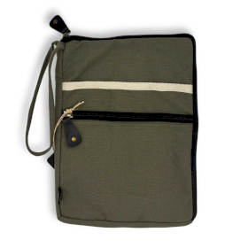 Canvas Tablet Pouch - Olive