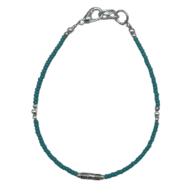 Nepalese Extra Fine Gem Bracelet - Turquoise & Teardrop