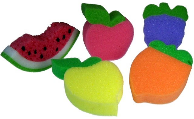 Fun Fruit Shape Sponges - Ancient Wisdom Dropshipping