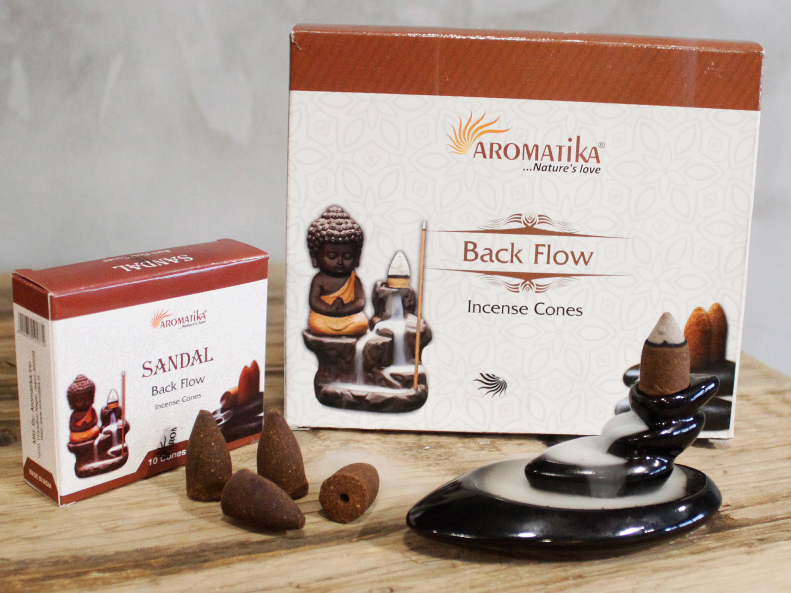 Aromatika Backflow Incense Cones - Ancient Wisdom Dropshipping 