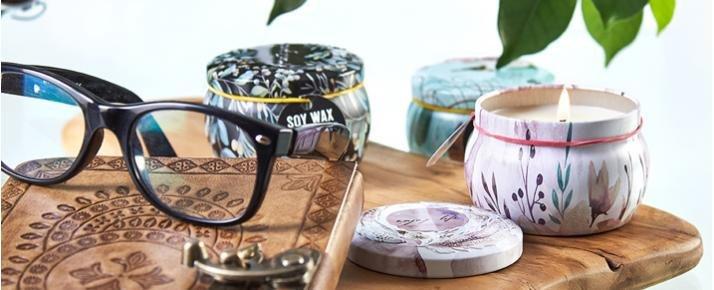 Soy Wax Art Tin Candles - AWDropshipping