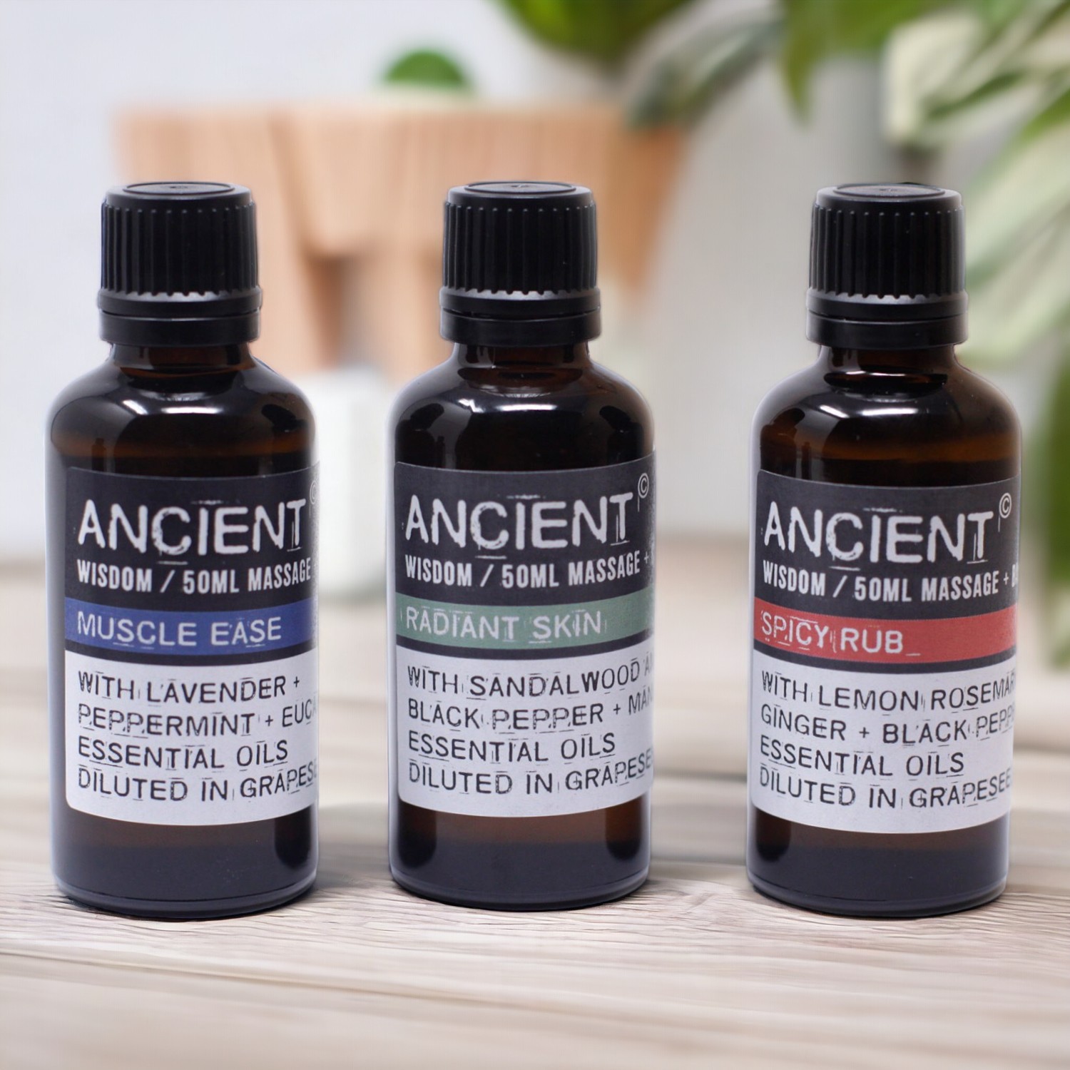 50ml Massage Oils - Ancient Wisdom Dropshipping