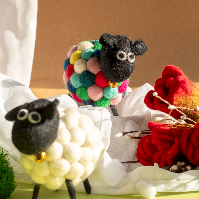 Little felt sheep dropshipping